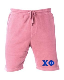 Chi Phi Pigment-Dyed Fleece Shorts