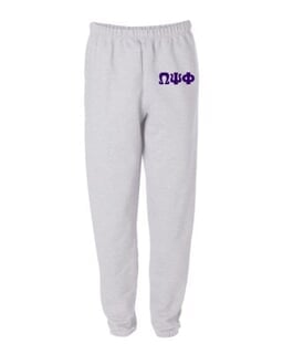 omega psi phi sweatpants