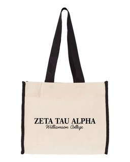 ZTA Sorority Letter Weekend Getaway Bag Zeta Tau Alpha Weekender Tote Bag Zeta Travel Bag Carry On