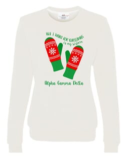 Alpha Gamma Delta Christmas Ornaments Gifts Greek Clothing