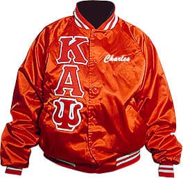 Greek Lettered Satin Jacket Sale 99 99 Greek Gear