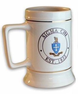 Fraternity Collectors Tankard Stein