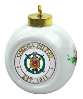 omega psi phi holiday ball ornament sale 14 95 greek gear 174 omega psi phi holiday ball ornament sale 14 95 greek gear 174