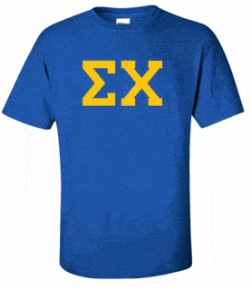 Greek Letters Tee Only - Starting at $10!