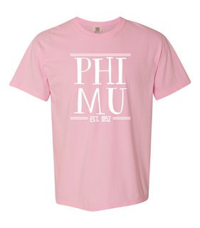 phi mu t shirts