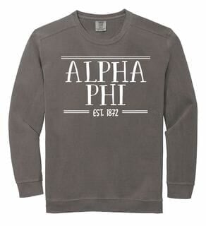 alpha phi sorority shirts