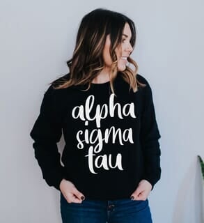 alpha sigma tau sweatshirt