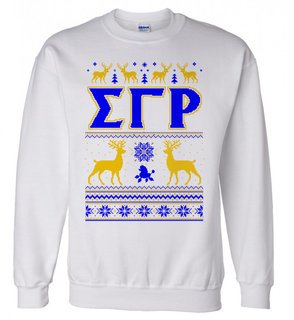 sigma gamma rho christmas sweater