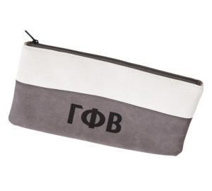Gamma Phi Beta Letters Cosmetic Bag