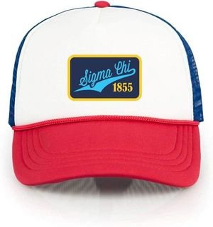 Fraternity Red, White & Blue Trucker Hat
