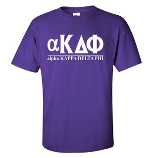 alpha Kappa Delta Phi Line T-Shirt