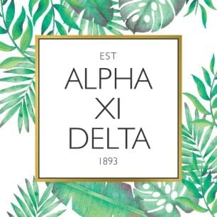 Alpha Xi Delta Stickers Decals Greek Gear