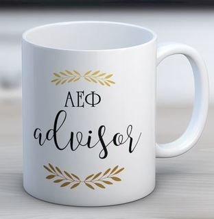 Alpha Epsilon Phi Advisor Coffee Mug