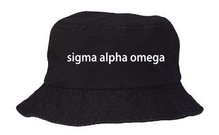 Sigma Alpha Omega Bucket Hat