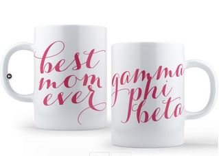 Gamma Phi Beta Best Mom Ever Coffee Mug