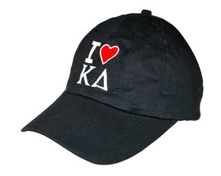 "I Love" Sorority Hat