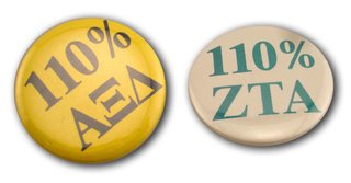 110% Sorority Buttons