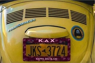 Kappa Delta Chi New License Plate Frame