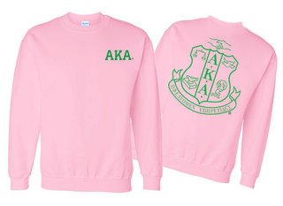 alpha kappa alpha crewneck