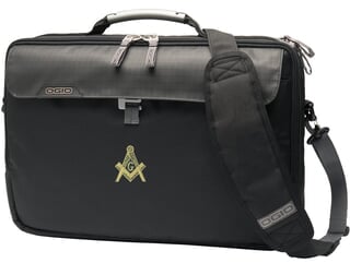 personalized masonic briefcase