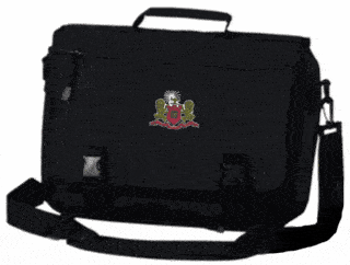 DISCOUNT-Phi Mu Emblem Briefcase