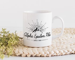 Alpha Epsilon Phi Mountain Mug
