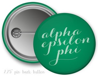 Alpha Epsilon Phi Script Button