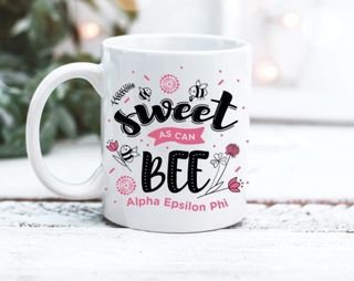 Alpha Epsilon Phi Sweet Bee Mug