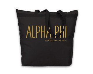 alpha phi alpha book bag