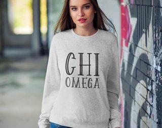 chi omega tie dye sweatshirt