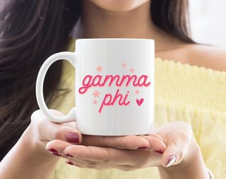 Gamma Phi Beta Star Mug