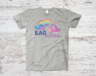 kappa rainbow shirt