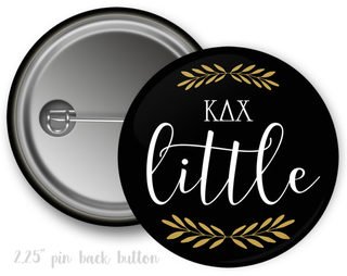 Kappa Delta Chi Little Button