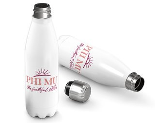 Phi Mu Sun Water Bottle