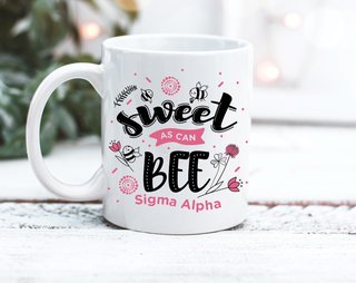 Sigma Alpha Sweet Bee Mug