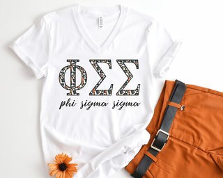 Phi Sigma Sigma Shirts, Tank Tops & Tees - Recruitment, Bid Day & More