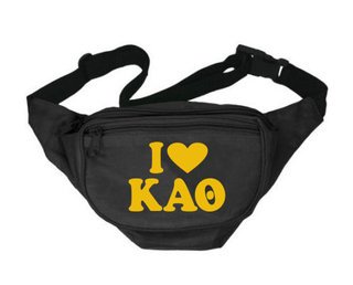 alpha kappa alpha fanny pack