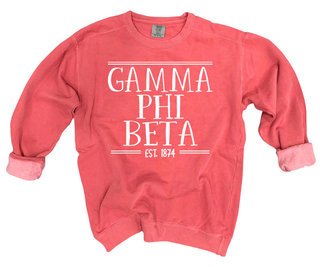 vintage gamma phi beta sweatshirt