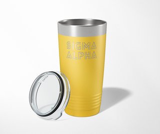 Sigma Alpha Modera Tumbler
