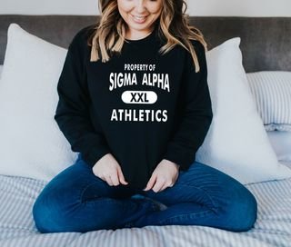 Sigma Alpha Athletics Crewneck Sweatshirt
