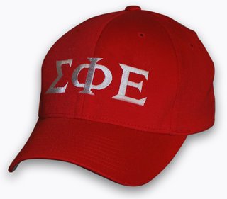 Fraternity & Sorority Fitted Letter Hat