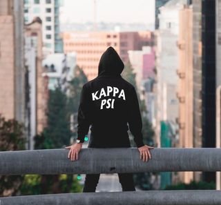 Kappa Psi Social Hooded Sweatshirt
