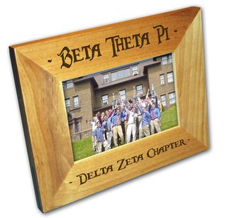 Custom Fraternity Picture Frame