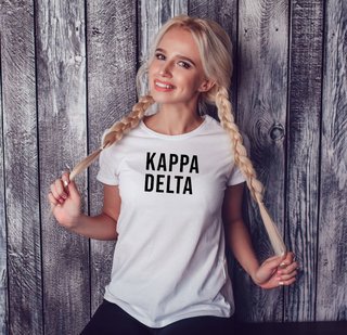 kappa delta cat shirt