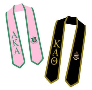 Custom Alpha Gamma Rho Embroidered Graduation Sash Stole