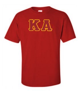 DISCOUNT Kappa Alpha Lettered T-shirt