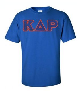 DISCOUNT Kappa Delta Rho Lettered T-shirt