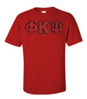 DISCOUNT Phi Kappa Psi Lettered T-shirt