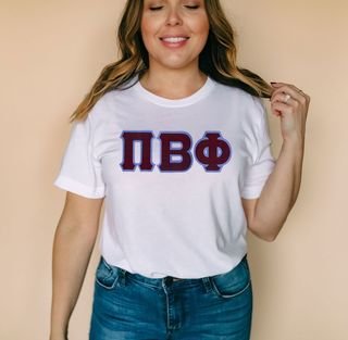 DISCOUNT Pi Beta Phi Lettered Tee