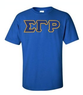 DISCOUNT Sigma Gamma Rho Lettered Tee